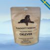 Hundgott hundgodis torkad oxlever glada hundar