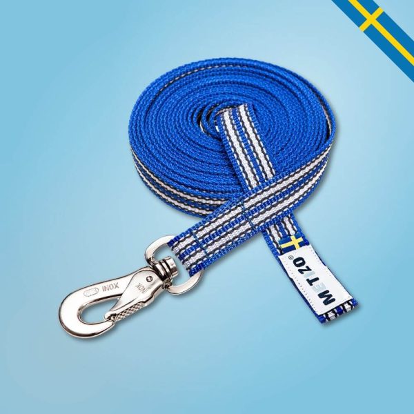 metizo nosework koppel 5 meter blå glada hundar