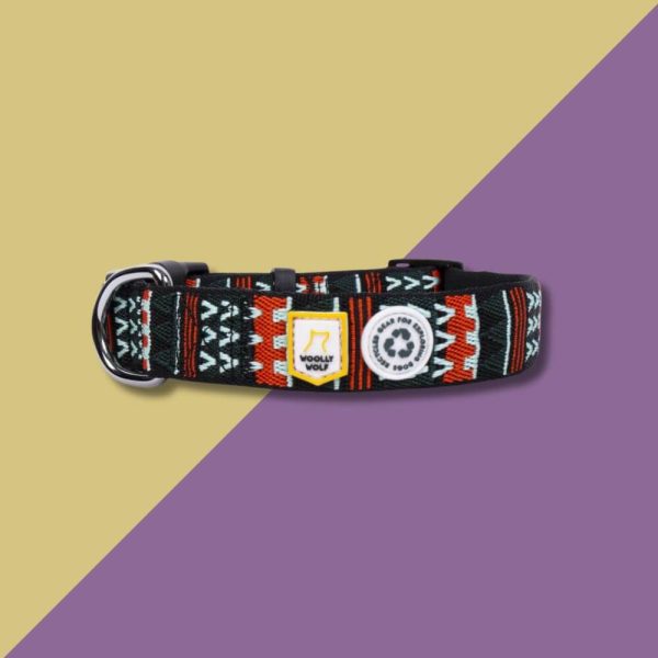 Woolly wolf halsband woodland glada hundar