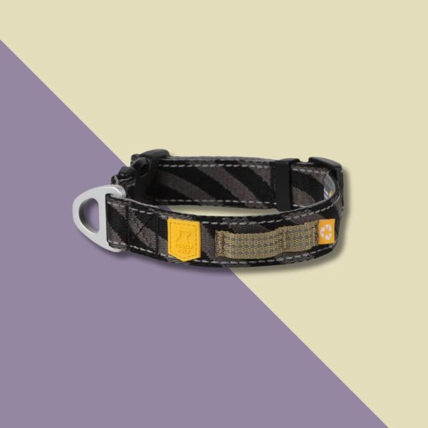 woolly wolf roam halsband black ripple glada hundar