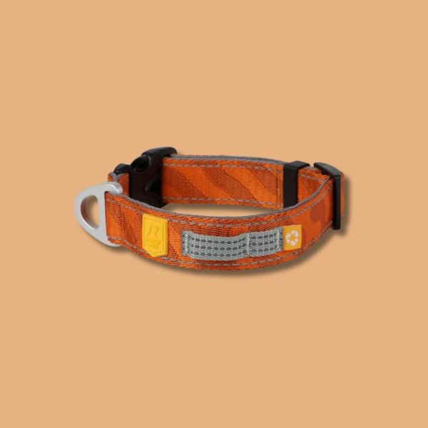 Woolly Wolf Roam halsband terracotta glada hundar