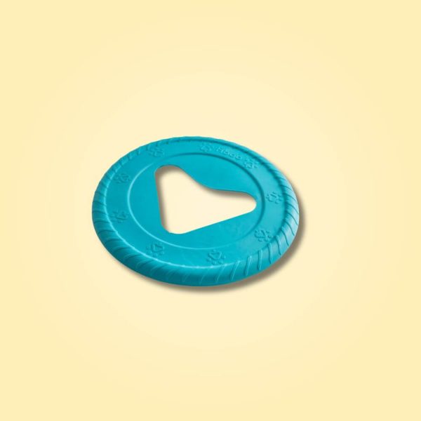 Fiboo frisboo hundfrisbee blå glada hundar