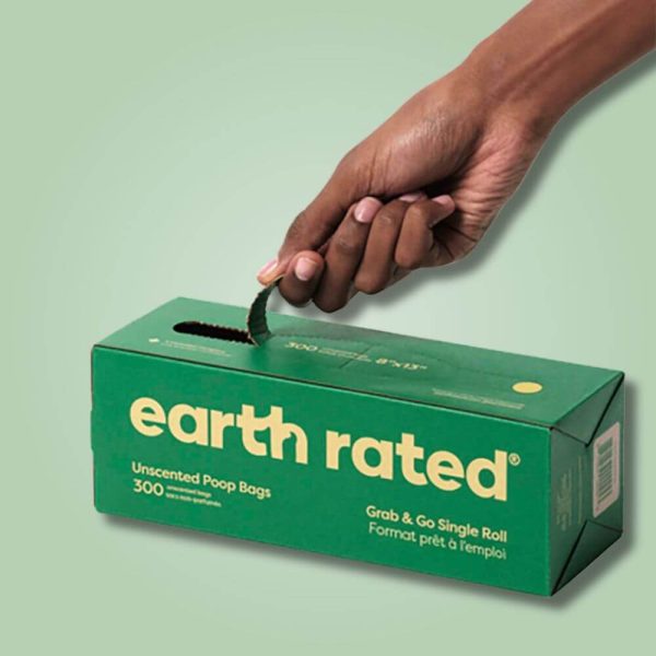 earth rated bajspåsar 300 st oparfymerade glada hundar