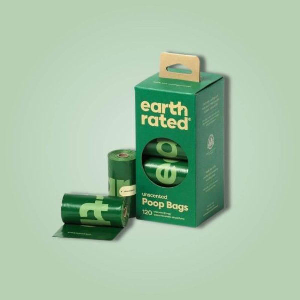 earth rated bajspåsar 120 st oparymerade glada hundar