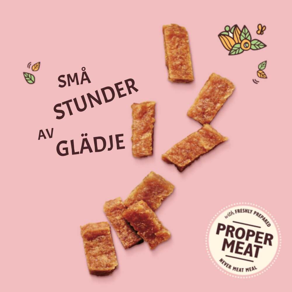 Lilys kitchen valp kyckling och lax glada hundar