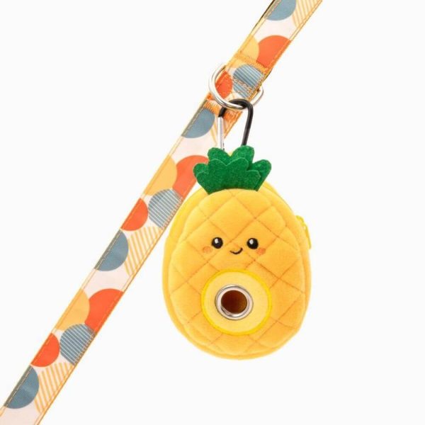 hugsmart bajspåsehållare ananas glada hundar