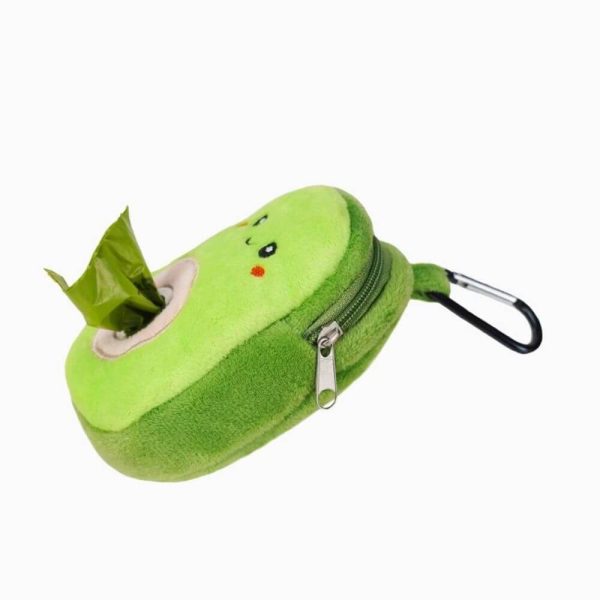 Hugsmart bajspåsehållare avocado glada hundar