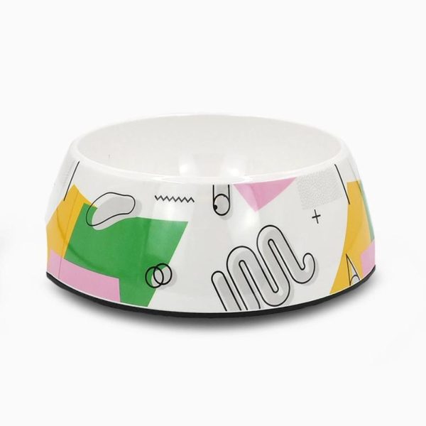 Hugsmart hundskål memphis green glada hundar