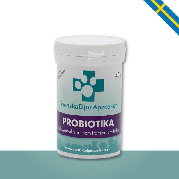 Svenska djurapoteket probiotika glada hundar