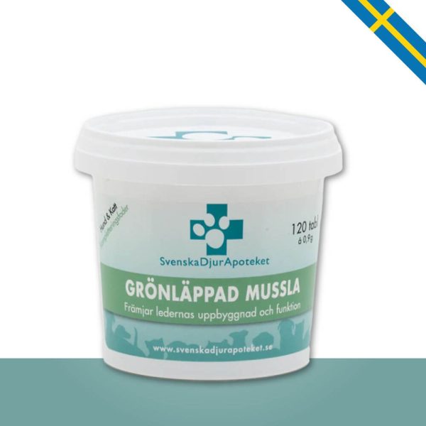 Svenska djurapoteket grönläppad mussla glada hundar