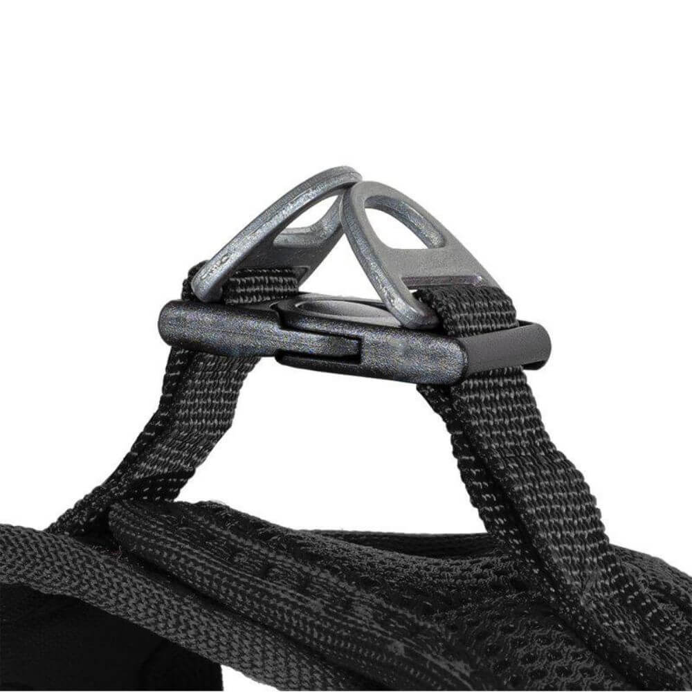 ozami hundsele air mesh svart glada hundar