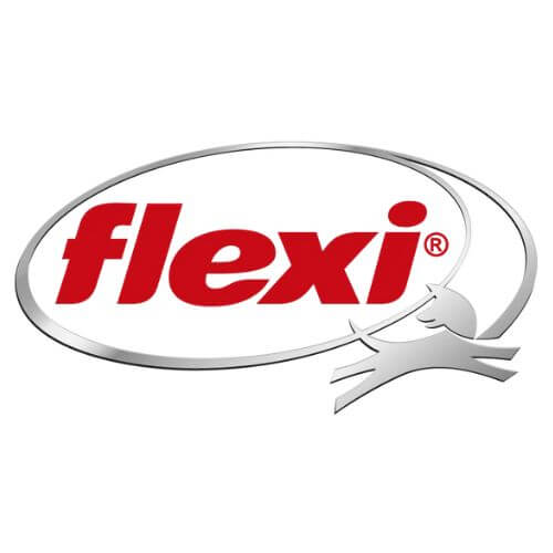 flexi hund koppel logo glada hundar