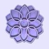 Sodapup mandala etray slowfeeder lila glada hundar