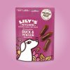 Lilys kitchen duck and vension sausges glada hundar