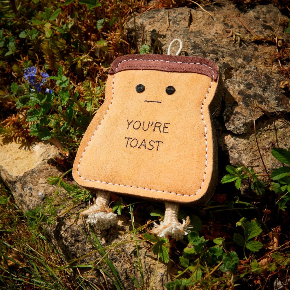 green and wilds youre toast hundleksak glada hundar