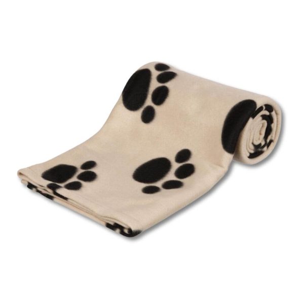 Trixie barney fleece filt beige glada hundar