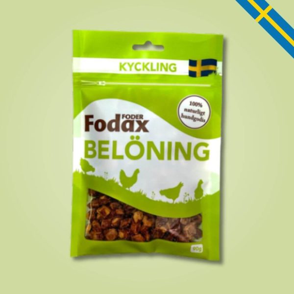 Fodax kyckling hundgodis till glada hundar