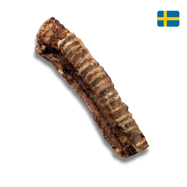 Emmzo svensk oxstrupe – lufttorkat hundtugg
