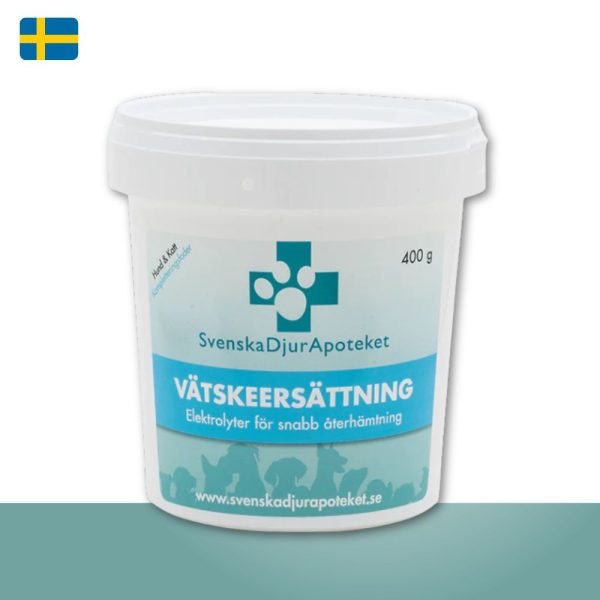 svenska djurapoteket vätskeersättning glada hundar