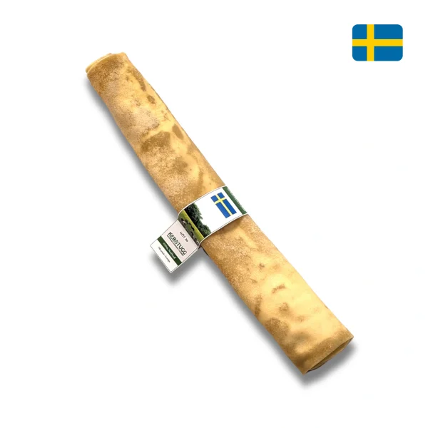 Kerotugg Nöt 36, stort hundben av svenskt nötskinn