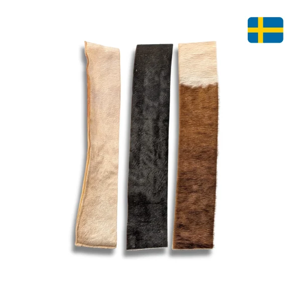 Njordpet Nötstrips XL, stort hundtugg av svensk nöthud