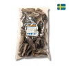Emmzo Lammöron med päls Storpack 1 kg – naturligt hundtugg av svenska lammöron