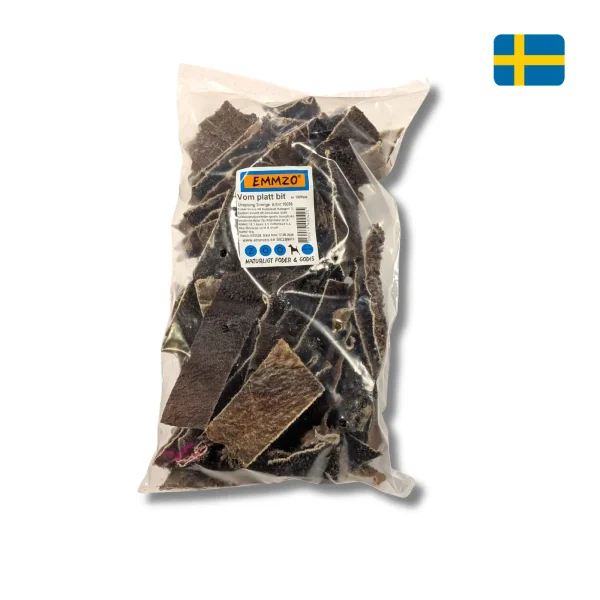 Emmzo Svensk Nötvom Storpack 1 kg – naturligt hundtugg av svensk nötvom
