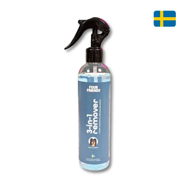 FourFriends 3-in-1 Remover Dog & Puppy luktborttagare