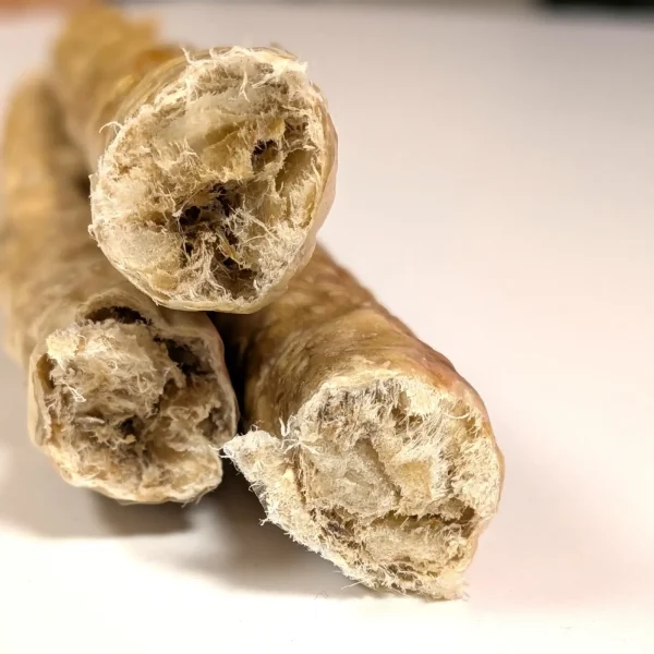 Närbild på Woolf Natural Tripe Stick hundtugg